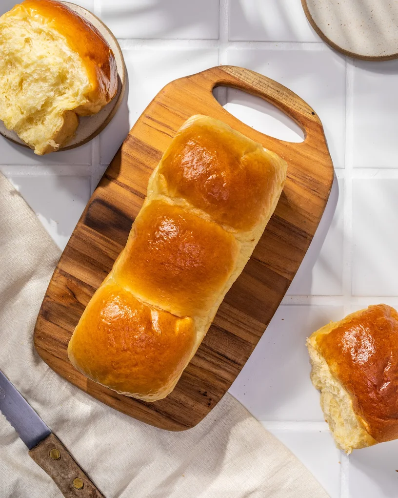 Brioche artesanal de fermentação natural da Nema